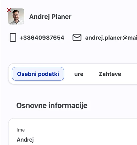 Pregled nad zaposlenimi slika 2