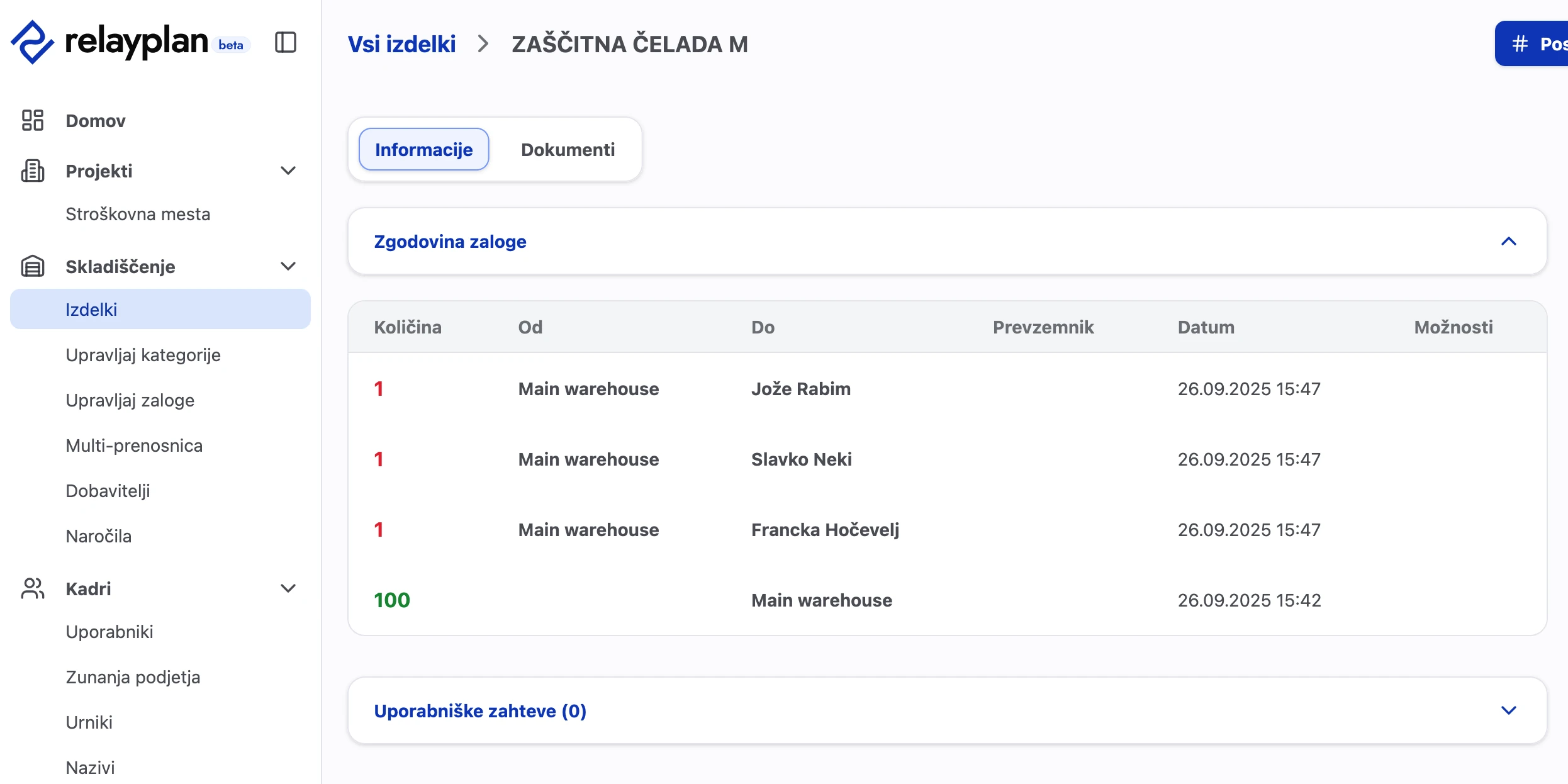 Zaloga